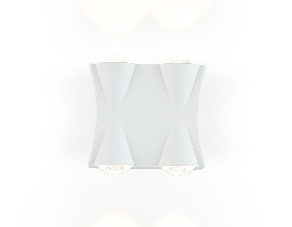 Светильник уличный светодиодный настенный ST4482/4 WH белый LED 4200K 4W IP54 90*80*45