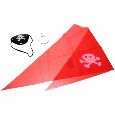 Набор карнавальный «Пират» (бандана, наглазник, серьга)