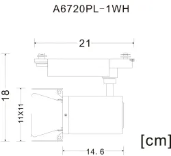 Трековый светильник Arte Lamp