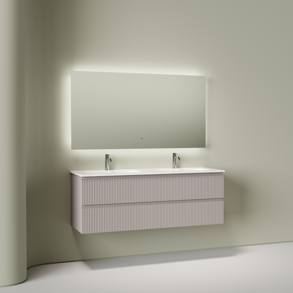 Тумба подвесная Sancos Snob T c двумя ящиками 690х445х500, Doha Soft, SNT70SM