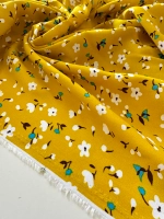 Ткань штапель для шитья 1 м плательная летняя вискозная