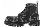 Balenciaga Strike Lace-Up Boot "Marker Pen Print - Black"