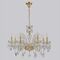 Подвесная люстра Crystal Lux MONICA SP8 GOLD