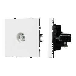 Механизм спутниковой розетки SCT-NOBE-MST1-SFPL-WH (SAT) (Arlight, Белый кварц) 054296