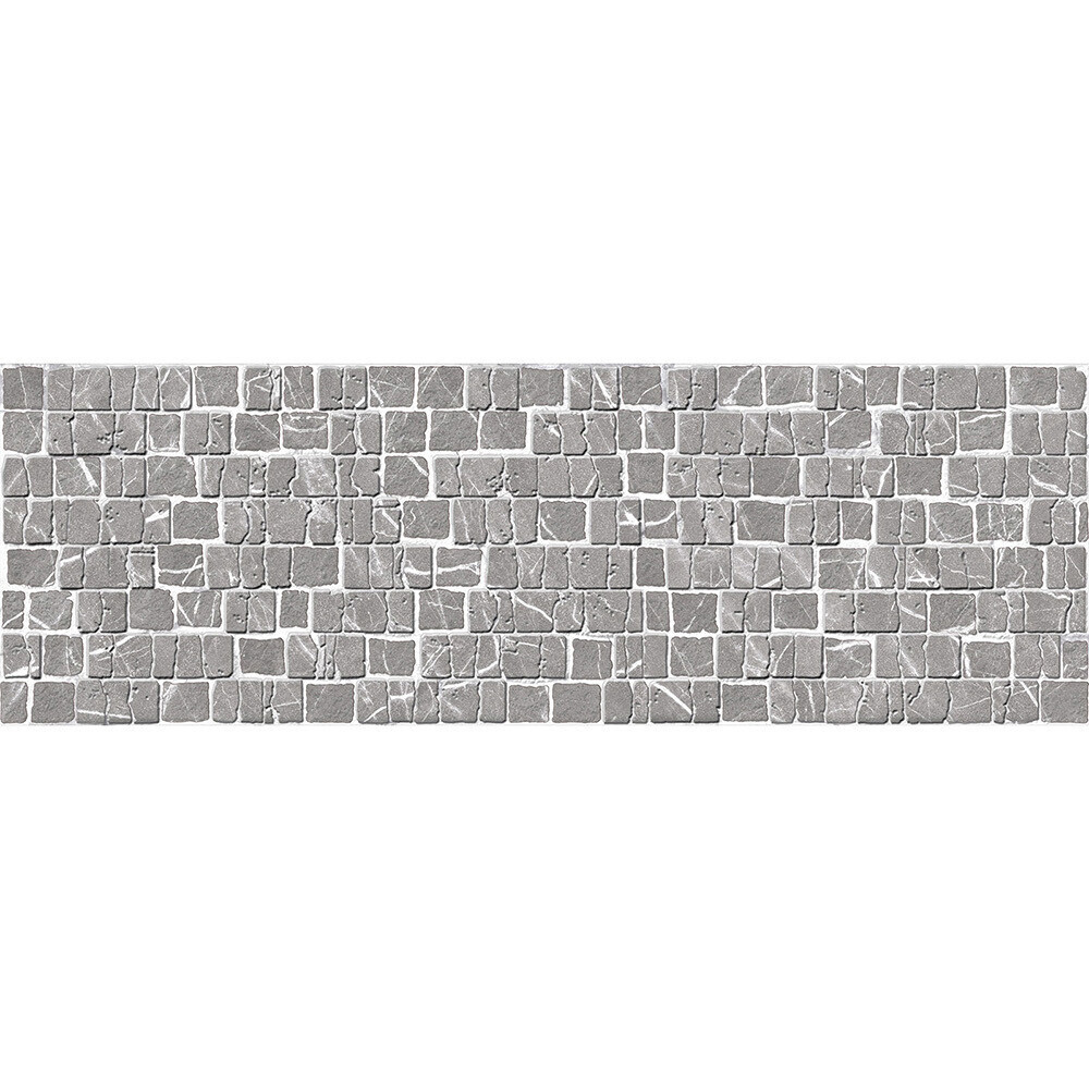 Плитка облицовочная Alma Ceramica Laurent серая мозаика 740x246x9 мм (7 шт.=1,274 кв.м)