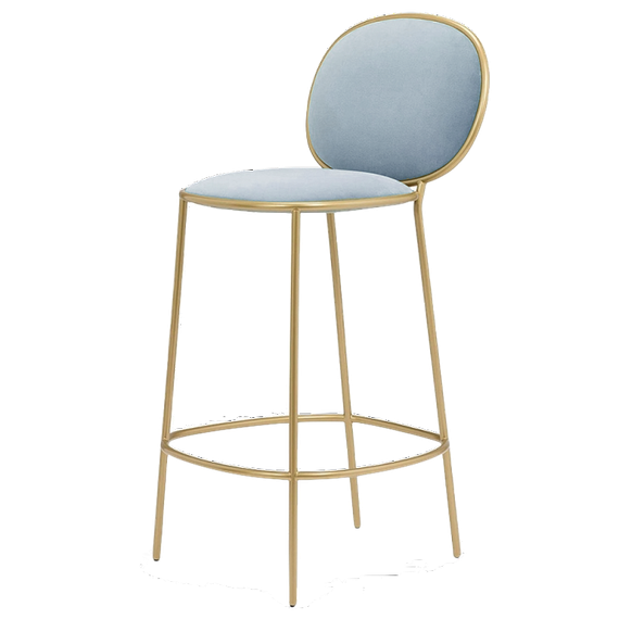Барный стул Stay, голубой