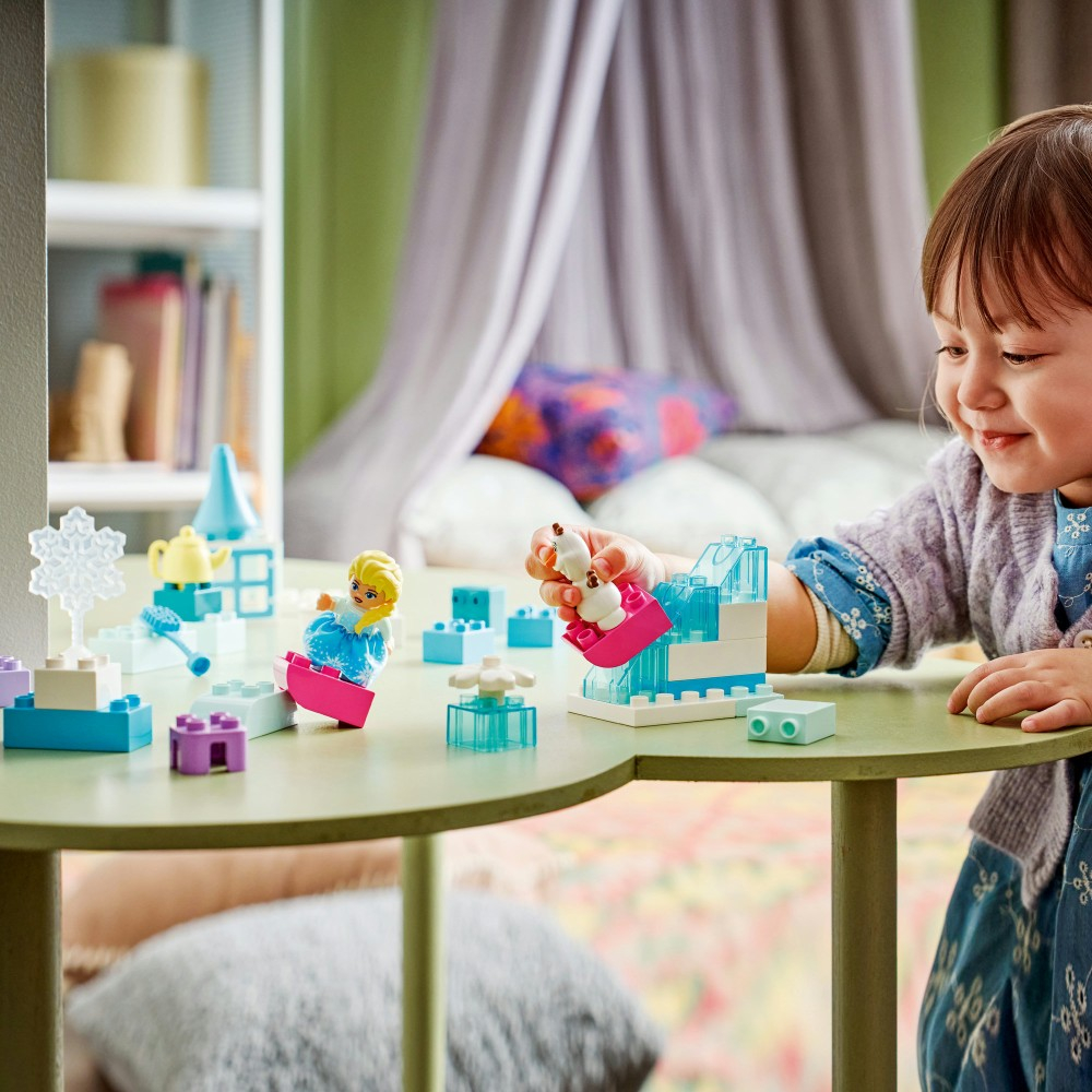 Конструктор LEGO DUPLO Disney 10462 Холодное сердце Творческое удовольствие с Эльзой и Олафом — фото 9