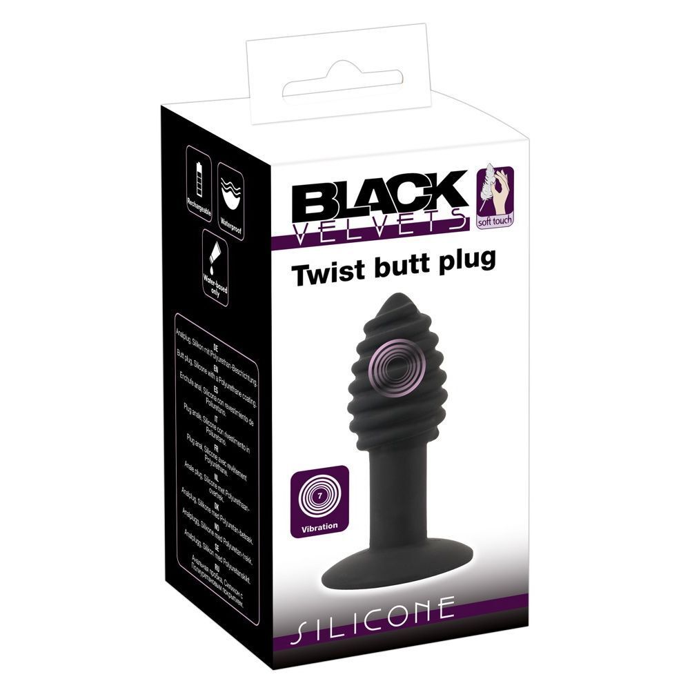 5515030000 / Анальная вибропробка Twist Butt Plug