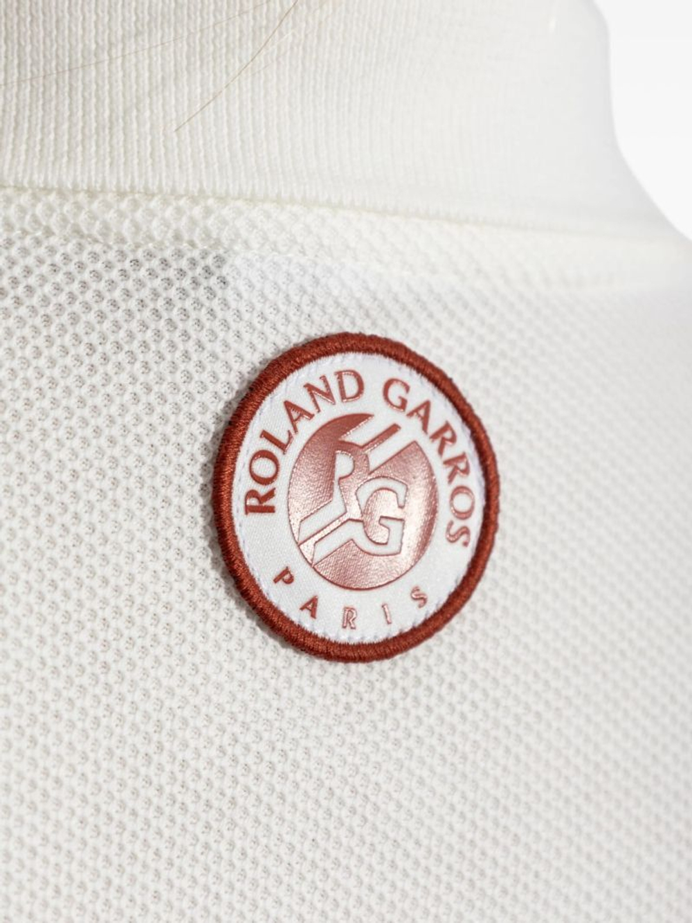 Женское поло Lacoste Roland Garros Club - белый