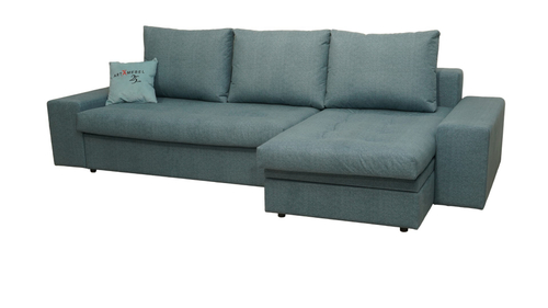 "Дублин" угловой диван с оттоманкой