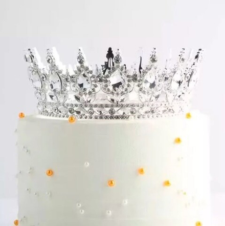 Декоративная Корона для бенто торта, d8,2 см h4,4 см