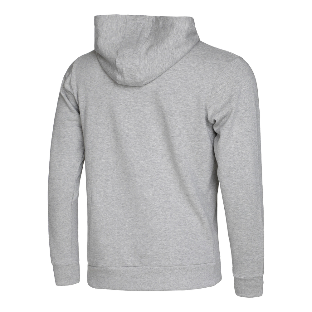 Мужская кофта теннисная Tennis-Point Basic Hoody Men - Lightgrey, White