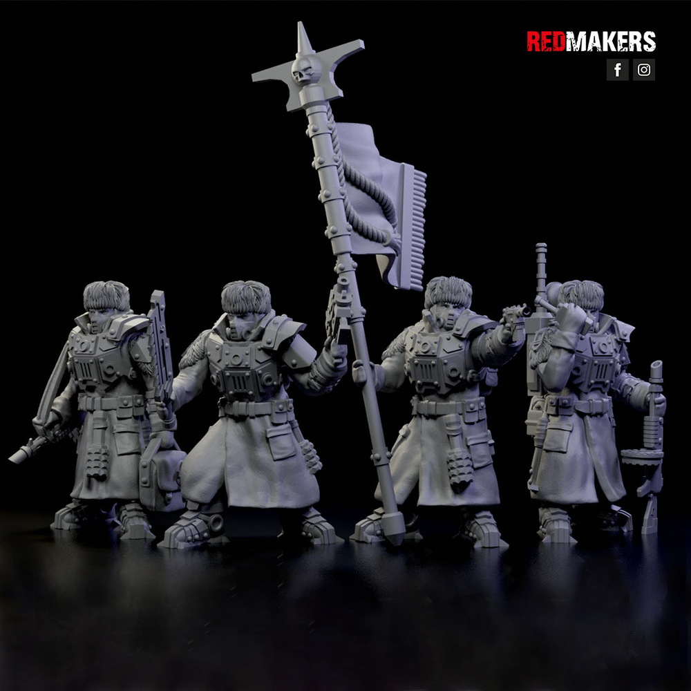 Ice Warriors - Command Squad of the Imperia Force