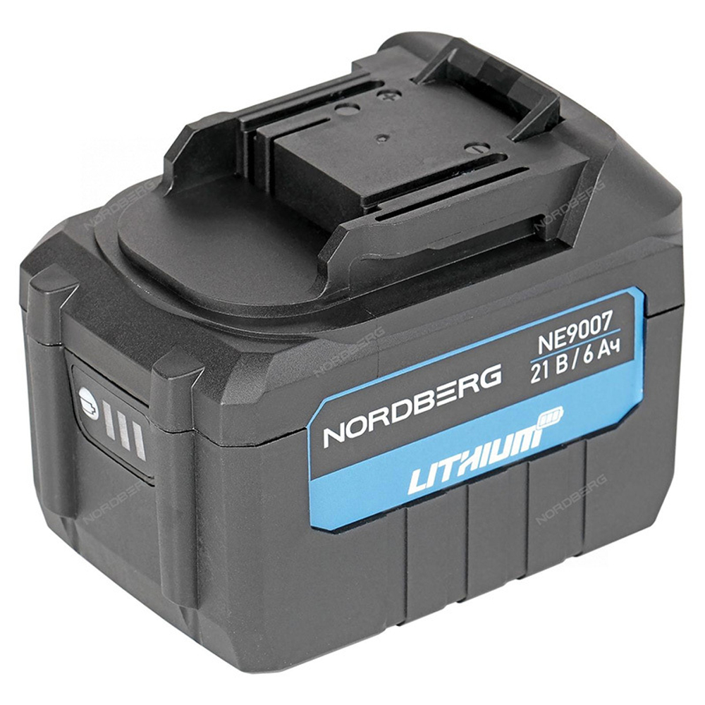 NORDBERG (NE9007) Аккумулятор, Li-ion, 21 В, 6 А/ч