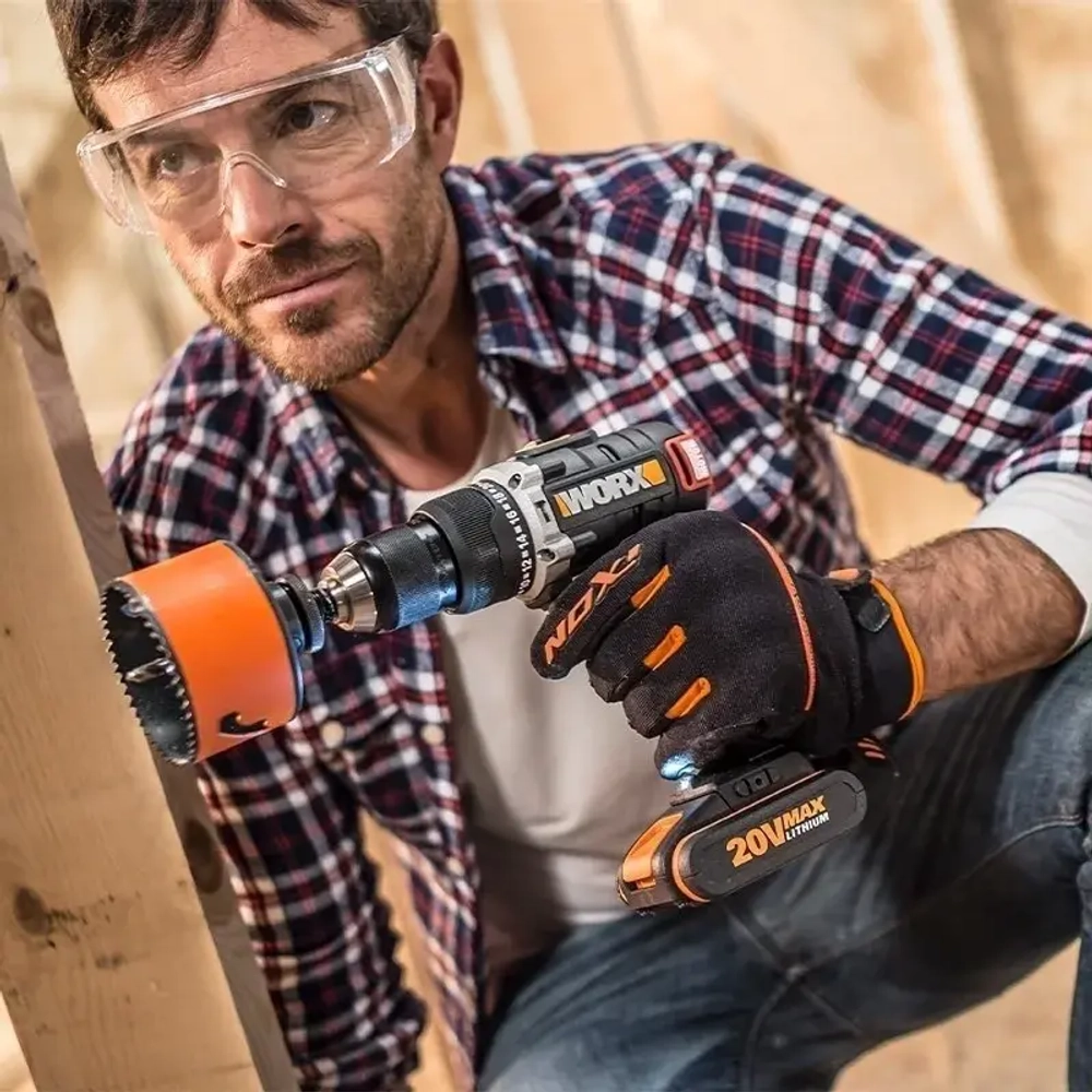 WORX WX373 аккумуляторная дрель-шуруповерт (2 x 2 Ач, ЗУ)