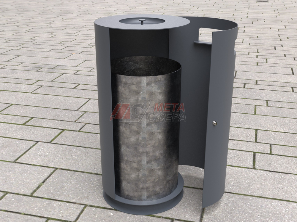 Урна Cima с пепельницей