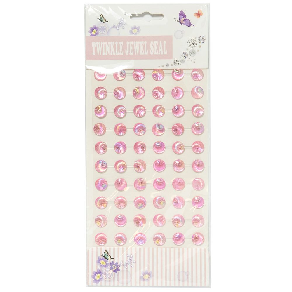 Набор наклеек Стразы Кристалл, 16*9см, акриловые, Egoist, ассорти, 1 шт.