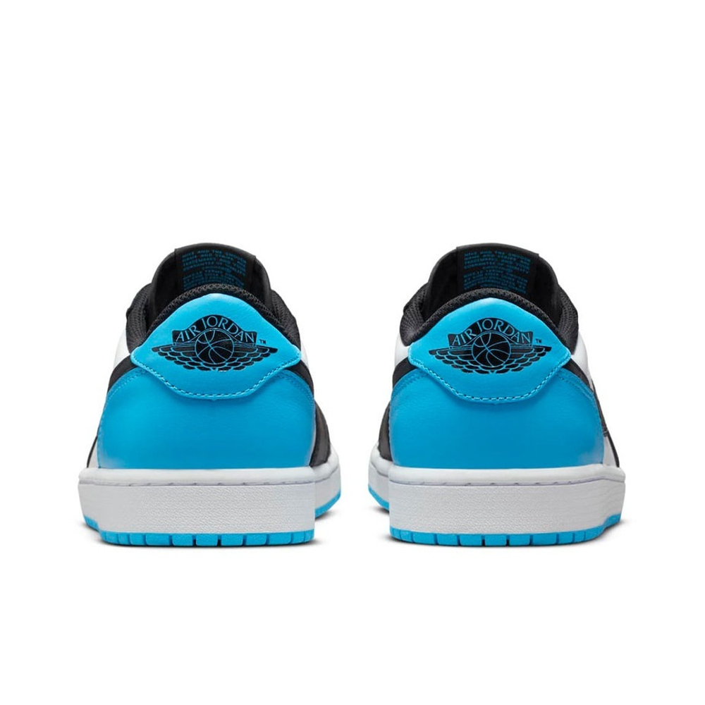 Кроссовки Air Jordan 1 Low Black and Dark Powder Blue