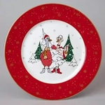 Тарелка закусочная «Family christmas» 20см