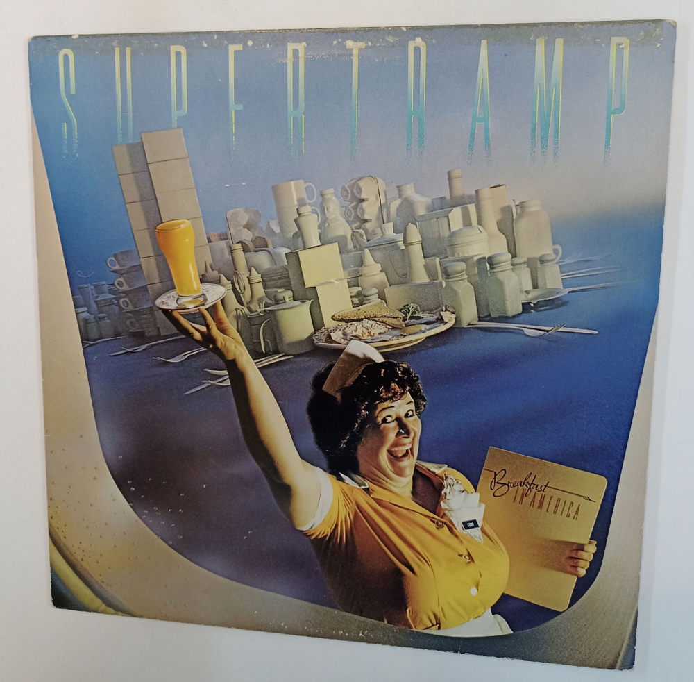 Винтажная виниловая пластинка LP Supertramp Breakfast In America (USA 1979)