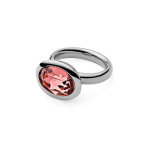 Кольцо Qudo Tivola Rose Peach 17.2 мм 631812 R/S