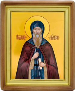 Давид Серпуховский преподобный. Икона на холсте.