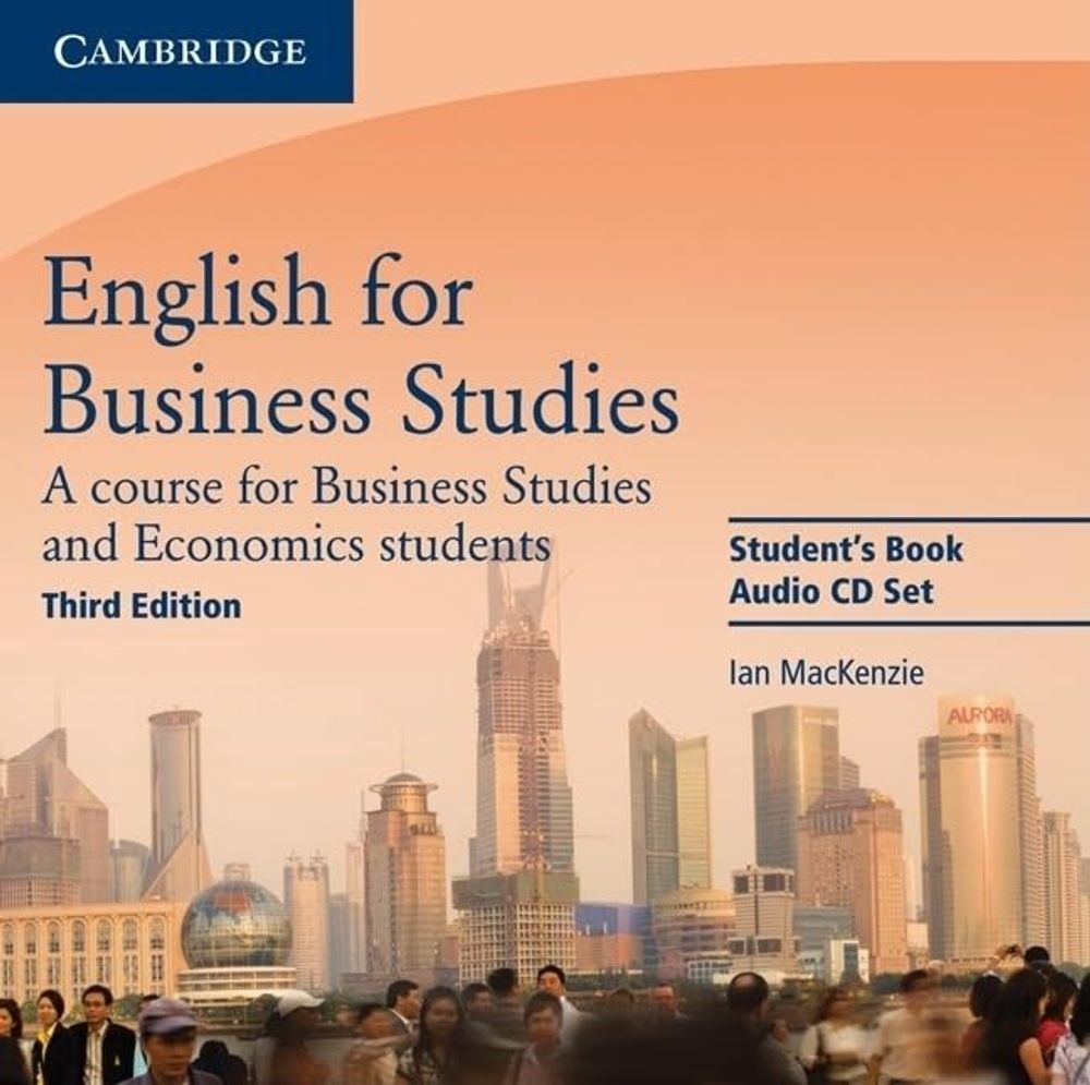 English for Business Studies Audio CDs (2) 3rd Edition (Диски)