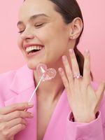 СЕРЬГИ "BASE PINK"