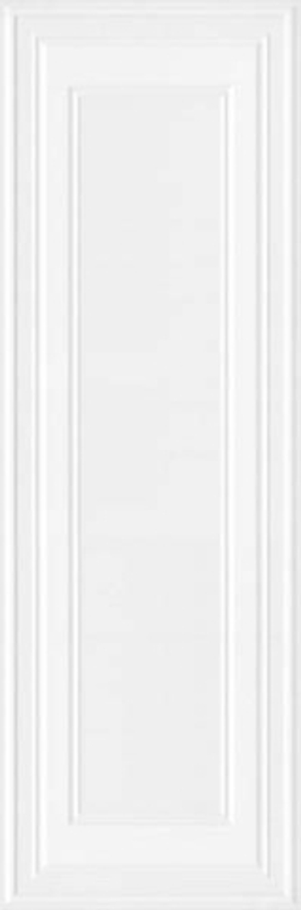 Настенная плитка Монфорте белый панель обрезной (14008R)