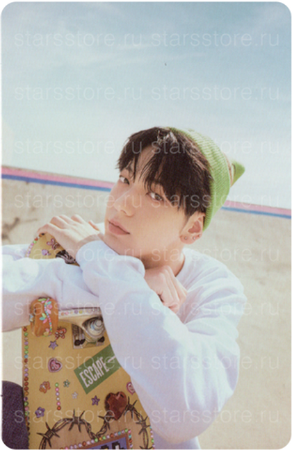 Фотокарта Soobin TXT - The Chaos Chapter : FIGHT OR ESCAPE Lucky Draw (SOUNDWAVE)