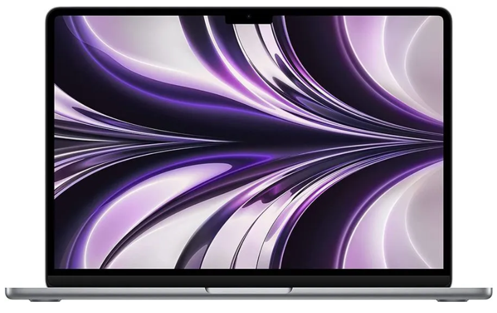 13.3" Ноутбук MacBook Air 13 2022 Space Gray (2560x1664, Apple M2, RAM 16ГБ,SSD 256ГБ, Apple M2 10-Core GPU, MacOS)