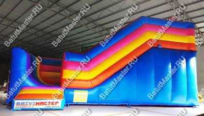 Надувная горка "В гостях у клоуна" 6,5*3*4 м