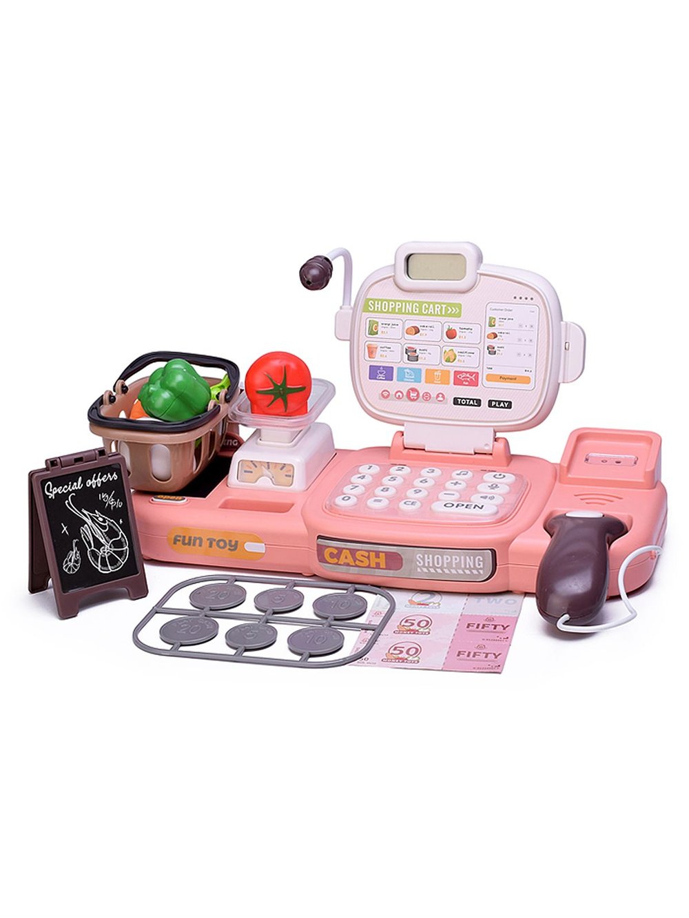 Игровой набор Магазин с Кассой со звуковыми эффектами (889-312)