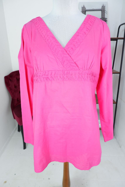 Блузка TU хлопковая яркая 50 размер