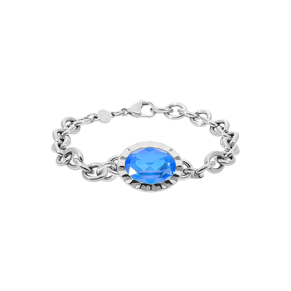 Браслет Qudo TIVOLA UNICA big (S/P) Royal blue delite 189683