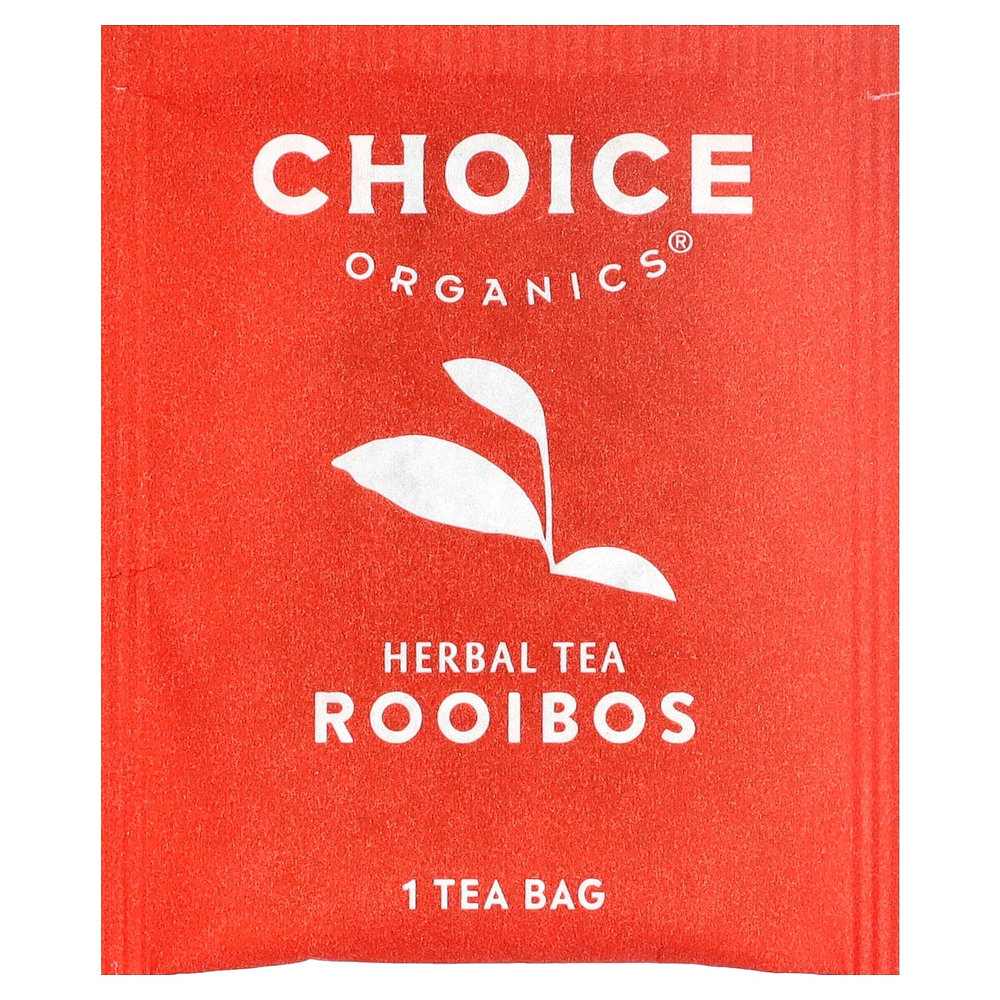 Choice Organics, Herbal Tea, ройбуш, без кофеина, 16 чайных пакетиков, 32 г (1,12 унции)