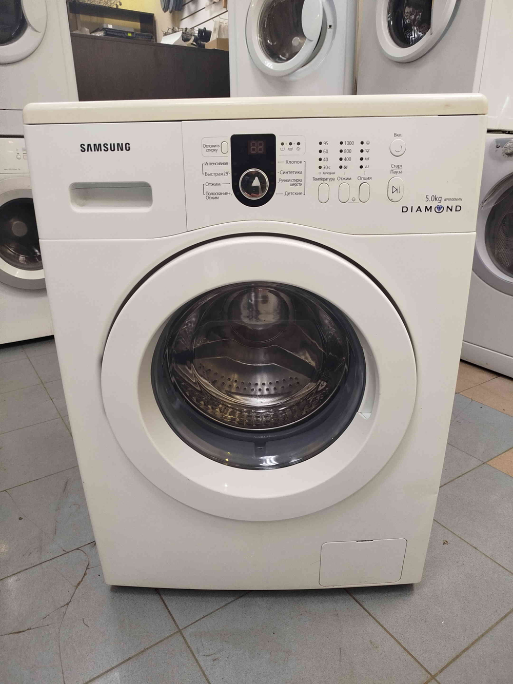 Стиральная машина Samsung Diamond WF8500NHW 5 кг б/у