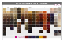 Перманентный краситель для волос "LK Oil Protection Complex" (100мл)