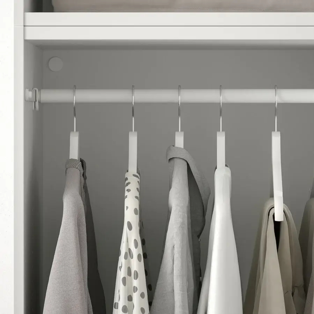 Платяной шкаф - IKEA PLATSA/ПЛАТСА ИКЕА, 57x221x240, белый