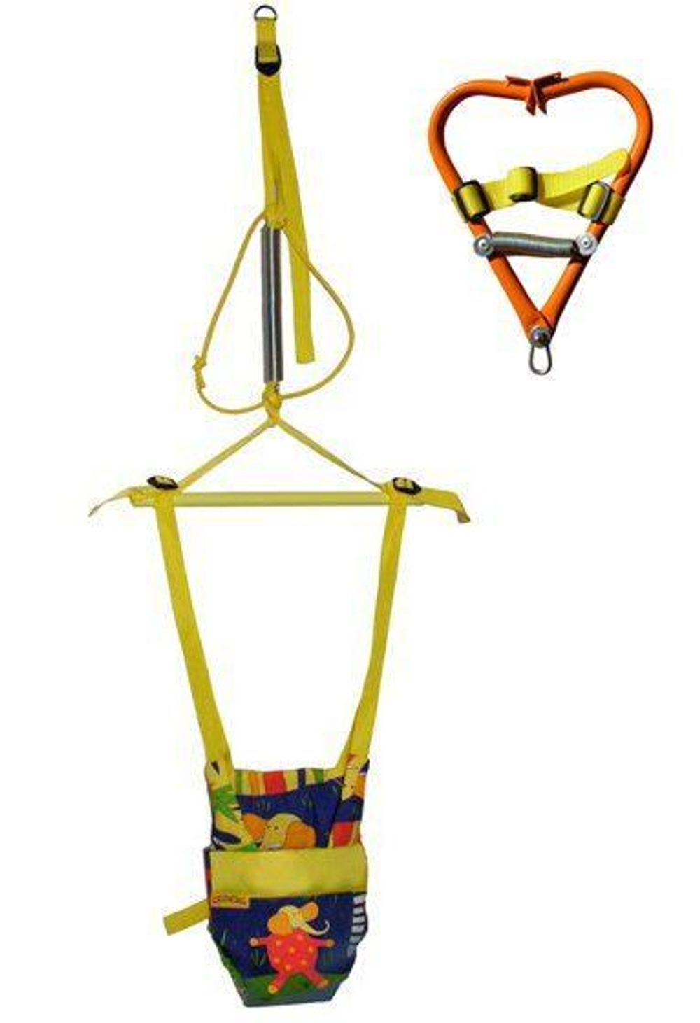 СПОРТБЭБИ Прыгунки 3 в 1 с зацепом (прыгунки-тарзанка-качели)  ип.0004