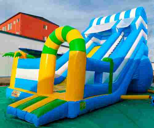 Коммерческий надувной батут-горка «Волна – 2», 9*5*7 м