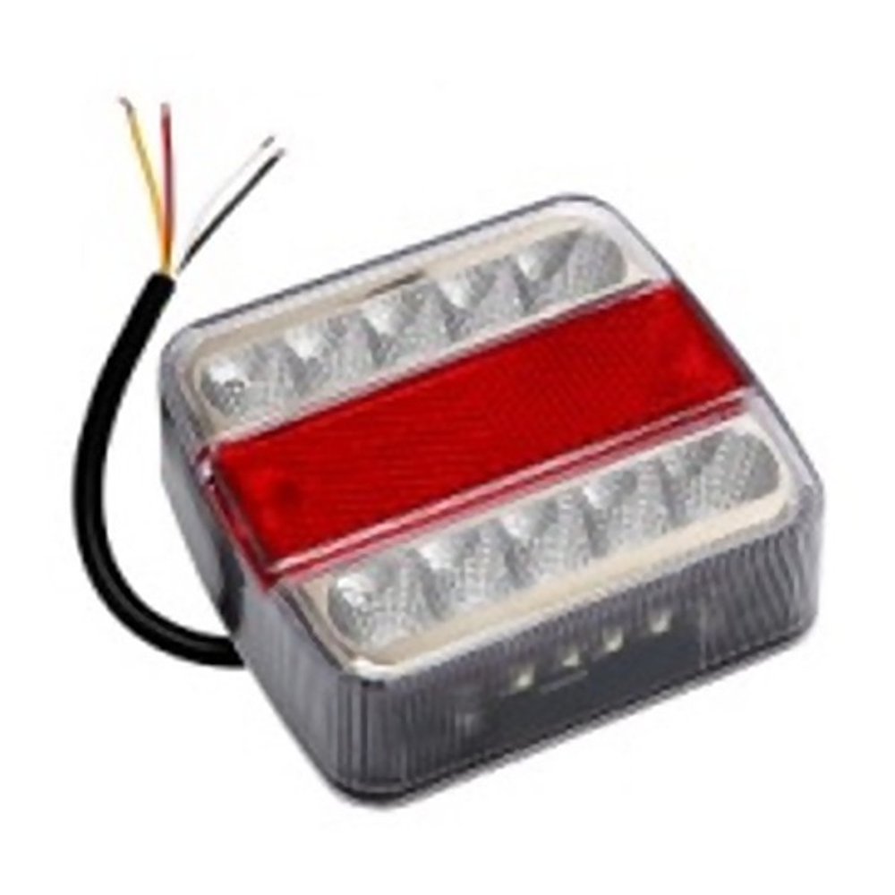 Фонарь задний UNIVERSAL ФЗУ-1 LED 12-24в , размер 105х100х35мм