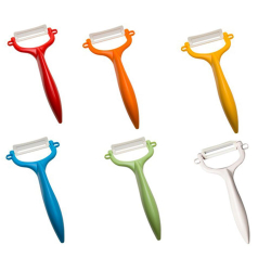 Нож для чистки с плавающим лезвием Kyocera Kitchen accessories зеленый Япония серия