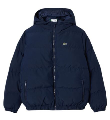 Детская куртка Lacoste Water Embroidered Crocodile Hooded Puffed