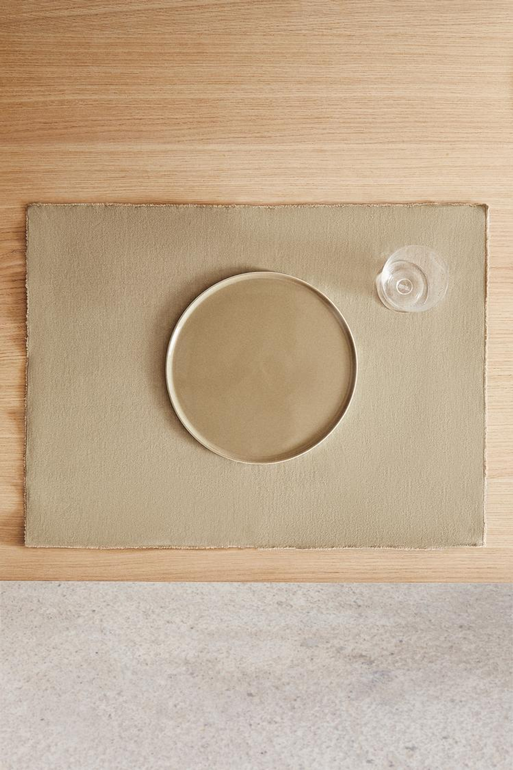 ZARA HOME ЛЬНЯНАЯ САЛФЕТКА, КОРИЧНЕВЫЙ