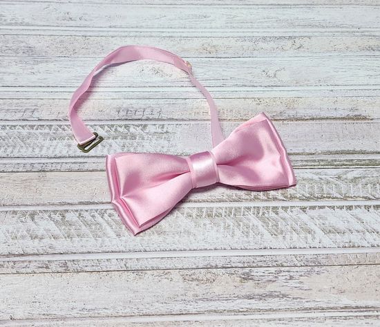 Галстук бабочка классика, лайм глянец