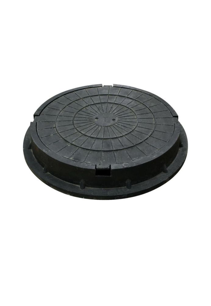 Люк полимерный 60кН (Черный)