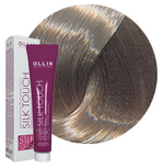 OLLIN SILK TOUCH 10/72 светлый блондин коричнево-фиолетовый 60мл Безаммиачный стойкий краситель для