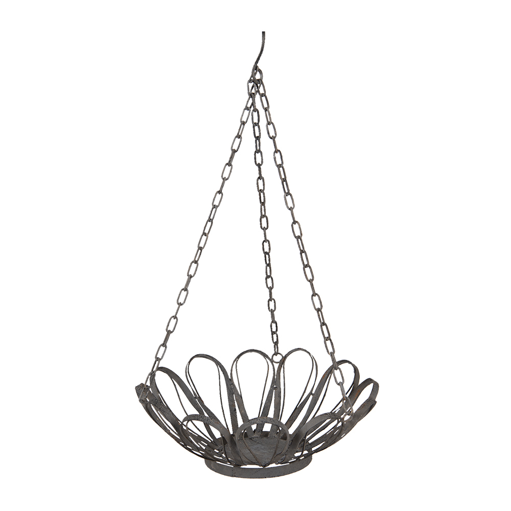 Декор подвесной "Флора" Ø 37x15/62см металл