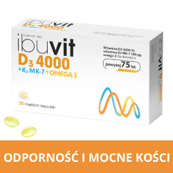 Ибувит D3 4000 + K2 MK-7 Омега 3 - 30 капсул